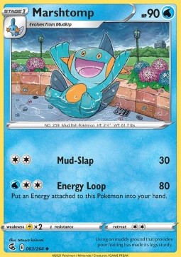 Marshtomp - Fusion Strike (Uncommon) [FST-063]