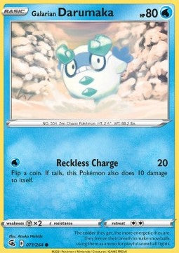 Galarian Darumaka - Fusion Strike (Common) [FST-071]