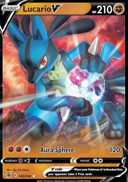 Lucario V - Fusion Strike (Ultra Rare) [FST-146]
