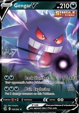 Gengar V - Fusion Strike (Ultra Rare) [FST-156]
