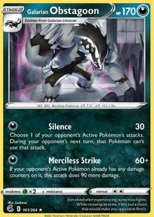 Galarian Obstagoon - Fusion Strike (Holo Rare) [FST-161]