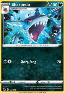 Sharpedo - Fusion Strike (Uncommon) [FST-163]