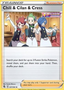 Chili & Cilan & Cress - Fusion Strike (Uncommon) [FST-227]