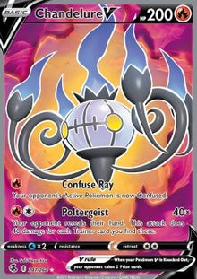 Chandelure V - Fusion Strike (Ultra Rare) [FST-247]