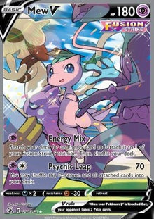 Mew V - Fusion Strike (Ultra Rare) [FST-251]