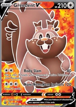 Greedent V - Fusion Strike (Ultra Rare) [FST-256]
