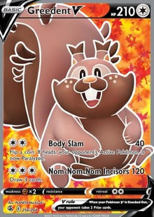 Greedent V - Fusion Strike (Ultra Rare) [FST-256]