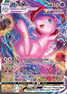 Mew VMAX - Fusion Strike (Secret Rare) [FST-269]