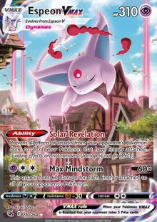 Espeon VMAX - Fusion Strike (Secret Rare) [FST-270]
