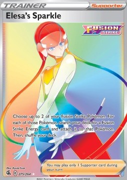 Elesa's Sparkle - Fusion Strike (Secret Rare) [FST-275]