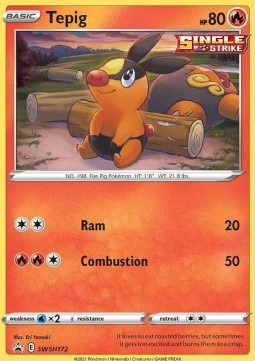 Tepig - SWSH Black Star Promos (Promo) [SWSH-172]