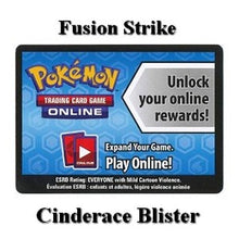 Online Code Card (Cinderace Blister) - Fusion Strike (Online Code Card)