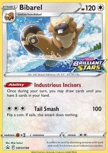 Bibarel - SWSH Black Star Promos (Promo) [SWSH-188]