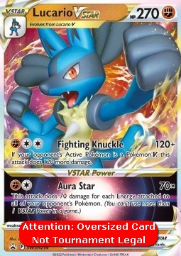 Lucario VSTAR - SWSH Black Star Promos (Oversized) [SWSH-214]