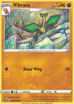 Vibrava - Brilliant Stars (Uncommon) [BRS-075]