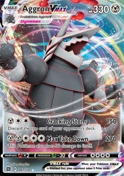 Aggron VMAX - Brilliant Stars (Ultra Rare) [BRS-097]