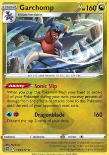 Garchomp - Brilliant Stars (Holo Rare) [BRS-109]