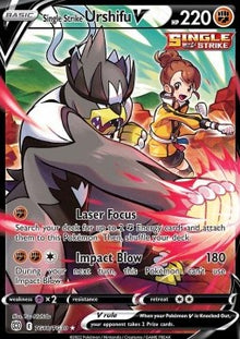 Single Strike Urshifu V - Brilliant Stars (Ultra Rare) [BRS-TG18]