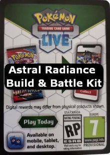 Live Code Card (Build & Battle Kit) - Astral Radiance (Online Code Card)