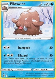 Piloswine - Astral Radiance (Uncommon) [ASR-032]