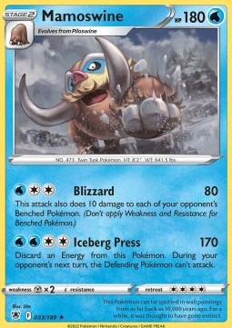 Mamoswine - Astral Radiance (Rare) [ASR-033]