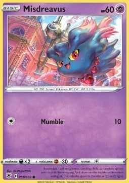 Misdreavus - Astral Radiance (Common) [ASR-058]