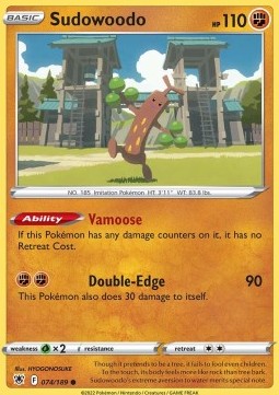 Sudowoodo - Astral Radiance (Common) [ASR-074]