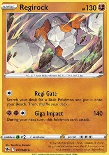 Regirock - Astral Radiance (Rare) [ASR-075]