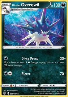 Hisuian Overqwil - Astral Radiance (Rare) [ASR-091]