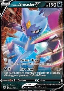 Hisuian Sneasler V - Astral Radiance (Ultra Rare) [ASR-094]