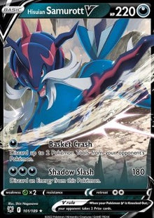 Hisuian Samurott V - Astral Radiance (Ultra Rare) [ASR-101]