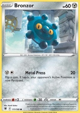 Bronzor - Astral Radiance (Common) [ASR-111]