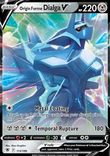 Origin Forme Dialga V - Astral Radiance (Ultra Rare) [ASR-113]