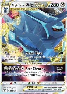 Origin Forme Dialga VSTAR - Astral Radiance (Ultra Rare) [ASR-114]