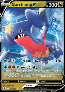 Garchomp V - Astral Radiance (Ultra Rare) [ASR-117]