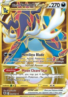 Hisuian Samurott VSTAR - Astral Radiance (Secret Rare) [ASR-209]