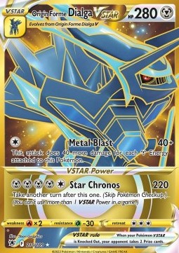 Origin Forme Dialga VSTAR - Astral Radiance (Secret Rare) [ASR-210]