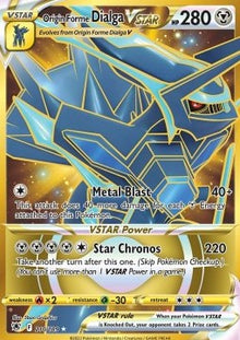 Origin Forme Dialga VSTAR - Astral Radiance (Secret Rare) [ASR-210]