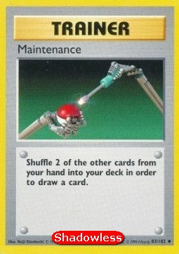Maintenance - Base Set (Uncommon) [BS-83]