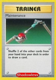 Maintenance - Base Set (Uncommon) [BS-83]