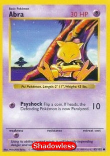 Abra - Base Set (Common) [BS-43]