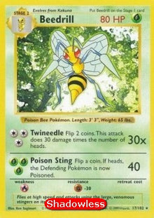 Beedrill - Base Set (Rare) [BS-17]