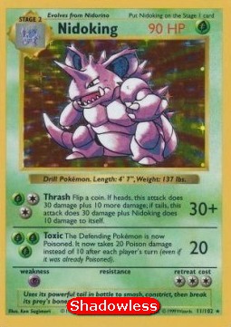 Nidoking - Base Set (Holo Rare) [BS-11]