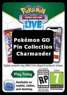 Live Code Card (Pokémon GO Pin Collection-Charmander) - Pokémon GO (Online Code Card)
