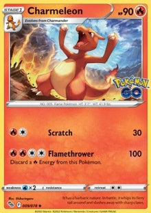 Charmeleon - Pokémon GO (Uncommon) [PGO-009]