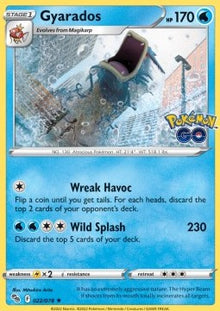 Gyarados - Pokémon GO (Holo Rare) [PGO-022]