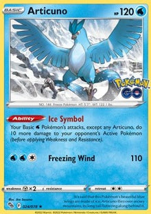 Articuno - Pokémon GO (Holo Rare) [PGO-024]