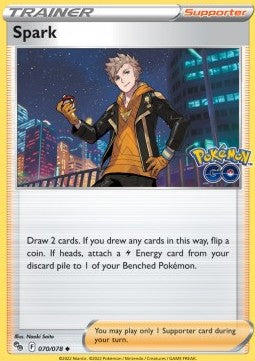 Spark - Pokémon GO (Uncommon) [PGO-070]