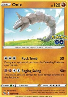 Onix - Pokémon GO (Common) [PGO-036]