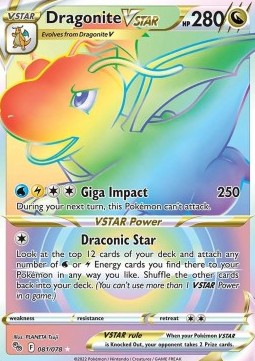 Dragonite VSTAR - Pokémon GO (Secret Rare) [PGO-081]